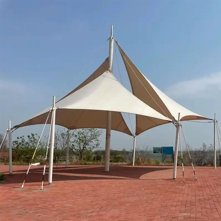 嘉峪关膜结构景观棚