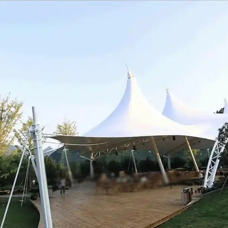 嘉峪关膜结构景观棚