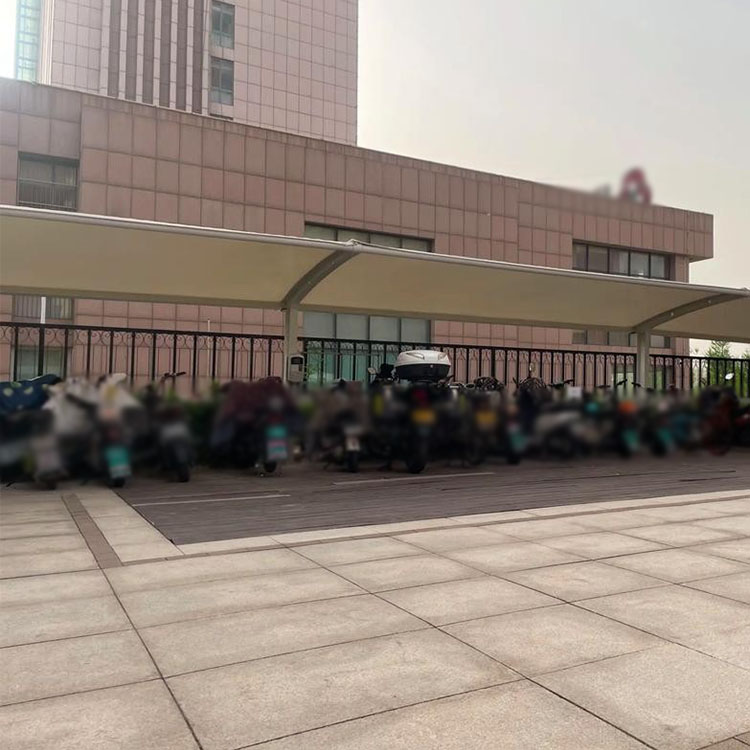 嘉峪关膜结构电动车棚